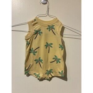 NWOT Pl Baby Palm Tree Romper - 3M‎